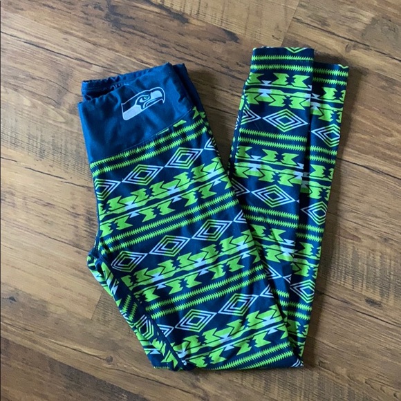 Seattle Seahawks ladies small leggings - Picture 1 of 1